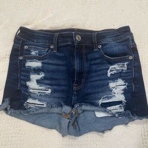 American eagle jean shorts